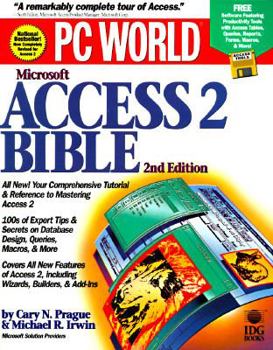 Paperback Microsoft Access 2 Bible Book