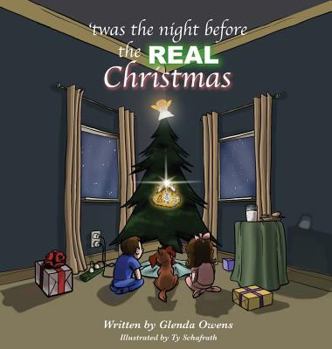 Hardcover Twas the night before the REAL Christmas Book