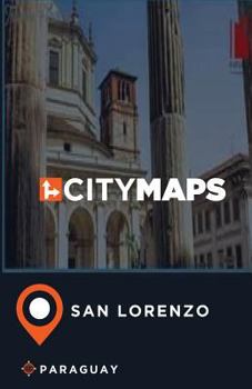 Paperback City Maps San Lorenzo Paraguay Book