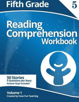 Paperback Fifth Grade Reading Comprehension Workbook: Volume 1 Book