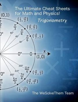 Paperback The Ultimate Cheat Sheets for Math and Physics!: Trigonometry Book