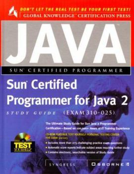Paperback Sun Certified Programmer for Java 2 Study Guide Book