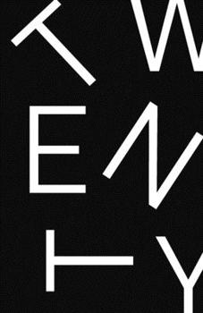 Twenty: 2020 Planner / Diary / Agenda (Jan - Dec) with monthly calendars + 2-page weekly spread (5,5 x 8,5 inches, durable softcover) - black with white font cover