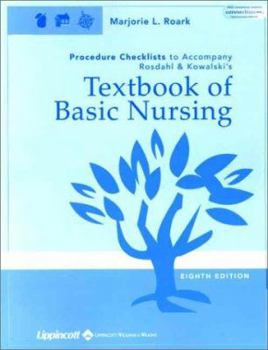 Paperback Textbook of Basic Nursing: Procedure Checklists to Accompany Rosdahl & Kowalski's Book