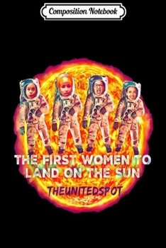 Paperback Composition Notebook: Landing On The Sun Journal/Notebook Blank Lined Ruled 6x9 100 Pages Book