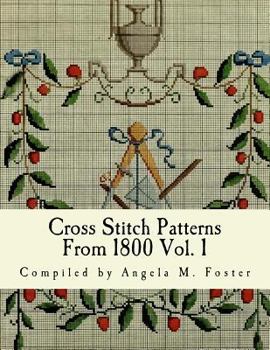 Paperback Cross Stitch Patterns From 1800 Vol. 1 Book