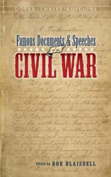 Paperback Famous Documents & Speeches of the Civil War Book