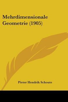 Paperback Mehrdimensionale Geometrie (1905) Book