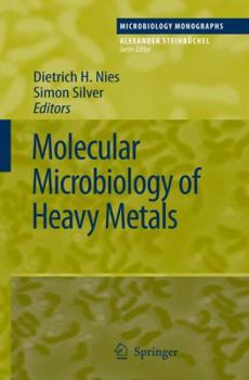 Hardcover Molecular Microbiology of Heavy Metals Book