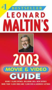 Mass Market Paperback Leonard Maltin's Movie and Video Guide 2003 Book
