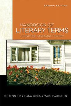 Paperback Handbook of Literary Terms: Literature, Language, Theory Book