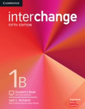 Paperback Interchange Level 1b Student's Book with Online Self-Study Book