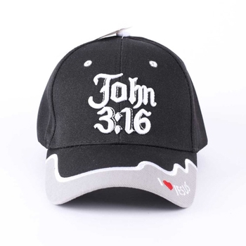 Cap Black John 3:16