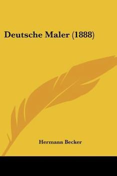 Paperback Deutsche Maler (1888) [German] Book