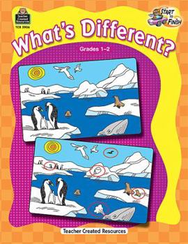 Paperback Start to Finish: What's Different? Grd 1-2 Book