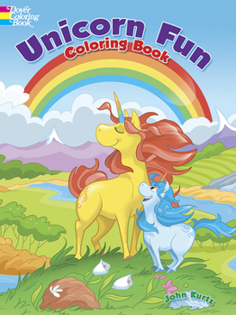 Paperback Unicorn Fun Coloring Book