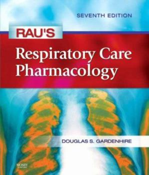 Paperback Rau's Respiratory Care Pharmacology Book