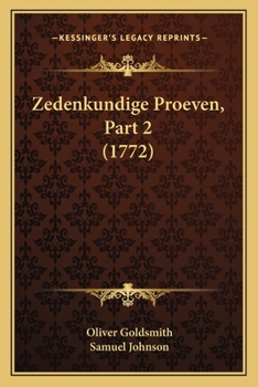 Paperback Zedenkundige Proeven, Part 2 (1772) [Dutch] Book