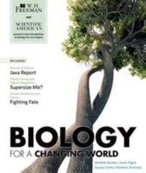 Paperback Biology for a Changing World Book