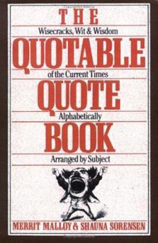 Paperback The Quotable Quote Book