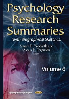 Psychology Research Summariesvolume 6