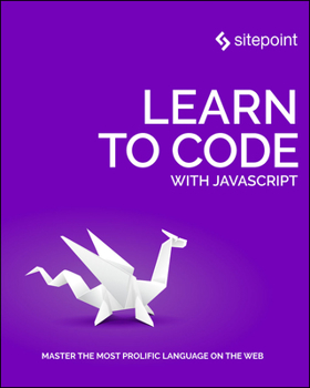 Paperback Learn to Code with JavaScript Book