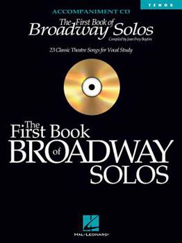 Audio CD The First Book of Broadway Solos Book