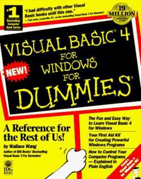 Paperback Visual Basic 4 for Windows for Dummies (SERIAL) Book