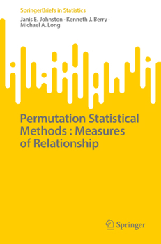 Hardcover Permutation Statistical Methods: Measures of Relationship Book