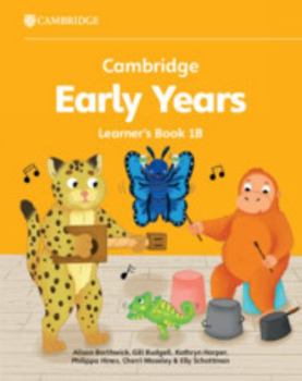 Paperback Cambridge Early Years Learner's Book 1b: Early Years International Book