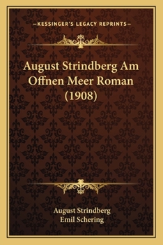 Paperback August Strindberg Am Offnen Meer Roman (1908) [German] Book