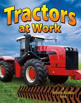 Hardcover Tractors at Work Book