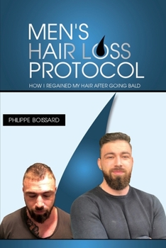 Paperback Men's hairloss protocol: How i regained my hair after going bald Book