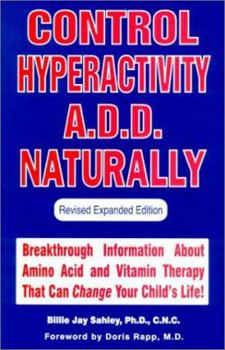 Paperback Stop ADD Naturally: Cutting Edge Information on Amino Acids, Brain Function and ADD Behavior Book