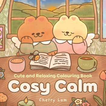 Paperback Cosy Calm: Cute and Relaxing Colouring Book