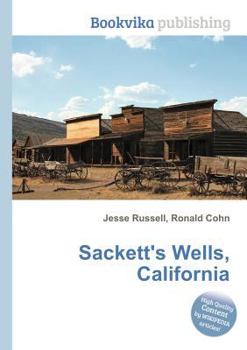 Paperback Sackett's Wells, California Book