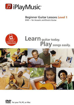 DVD Beginner Guitar Lessons: Level 1 Book