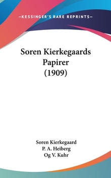 Hardcover Soren Kierkegaards Papirer (1909) Book