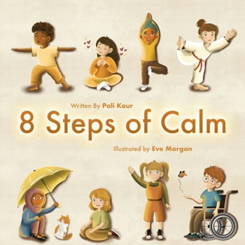 Paperback 8 Steps of Calm Book