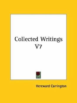 Collected Writings V7