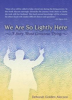 Paperback We Are So Lightly Here Book