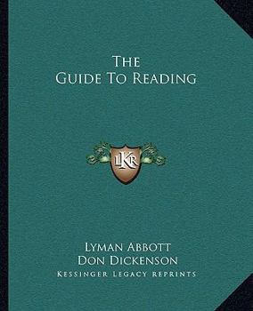 Paperback The Guide To Reading Book