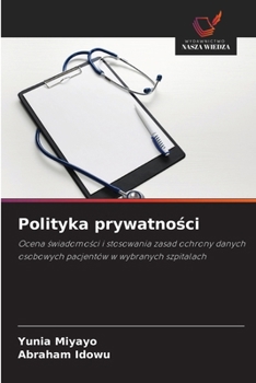 Paperback Polityka prywatności [Polish] Book