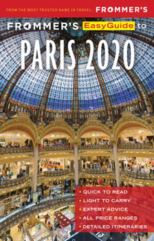 Paperback Frommer's Easyguide to Paris 2020 Book