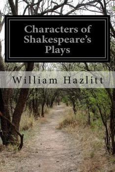 Paperback Characters of Shakespeare's Plays Book