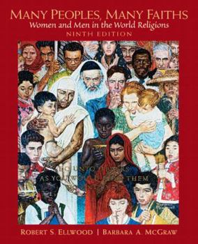 Paperback Many Peoples, Many Faiths (9th Edition) Book
