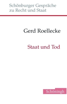 Hardcover Staat Und Tod [German] Book