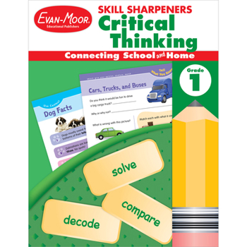 Paperback Skill Sharpeners: Critical Thinking Grade 1 Book
