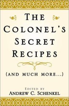 Paperback The Colonel's Secret Recipes Book