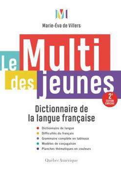 Hardcover Le Multi Des Jeunes: Dictionnaire de la Langue Française - 2e Édition Enrichie [French] Book